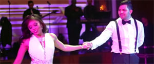 Armin and Celeste's First Wedding Dance. The couple wanted to surprise their guests with the amazing choreography inspired by Ed Sheeran's "Thinking out Loud" music video