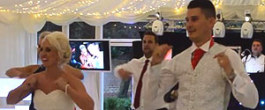 James and Beverly Parris  perform an incredible dance at their wedding reception!  Is this the best wedding dance EVER?!