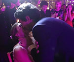 Groom Mathieu surprises wife Ilona with a  cool dance routine!
