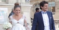 Mathieu and Ilona Wedding - The groom surprises his wife! 
